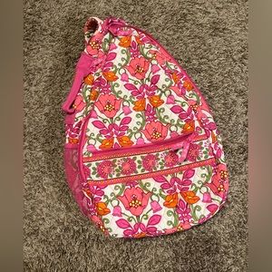 LIKE NEW Vera Bradley tennis bag, pink and orange